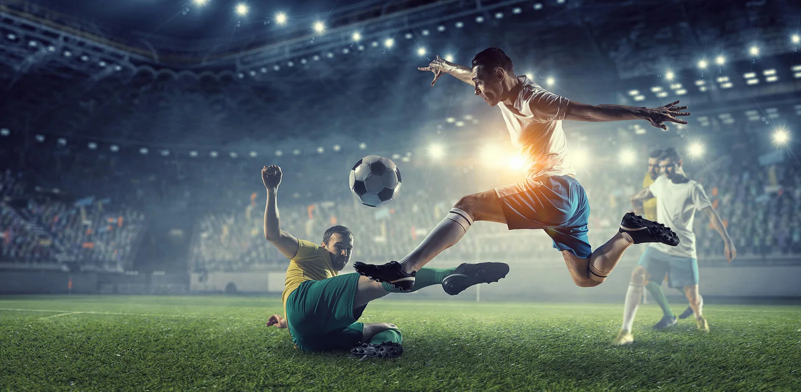Tampilan bertema olahraga untuk lobi pertandingan WIN199